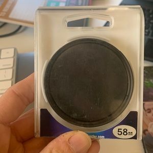 Nearly new 58 mm promaster digital circular polarizing filter, no dents or chips